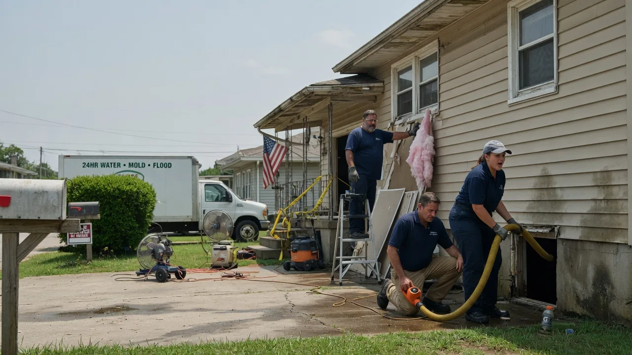 Water Damage Repair in Oliver, PA near me